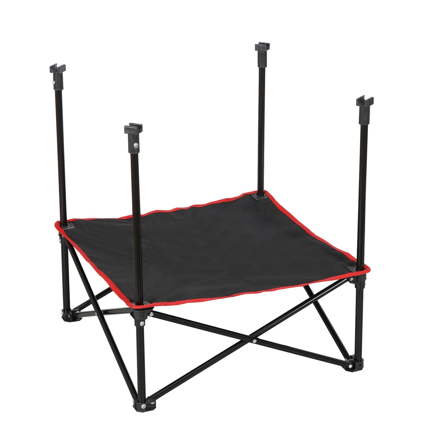 Folding Picnic Table Portable Outdoor Camping Table with 4 Cup Holders and Bags