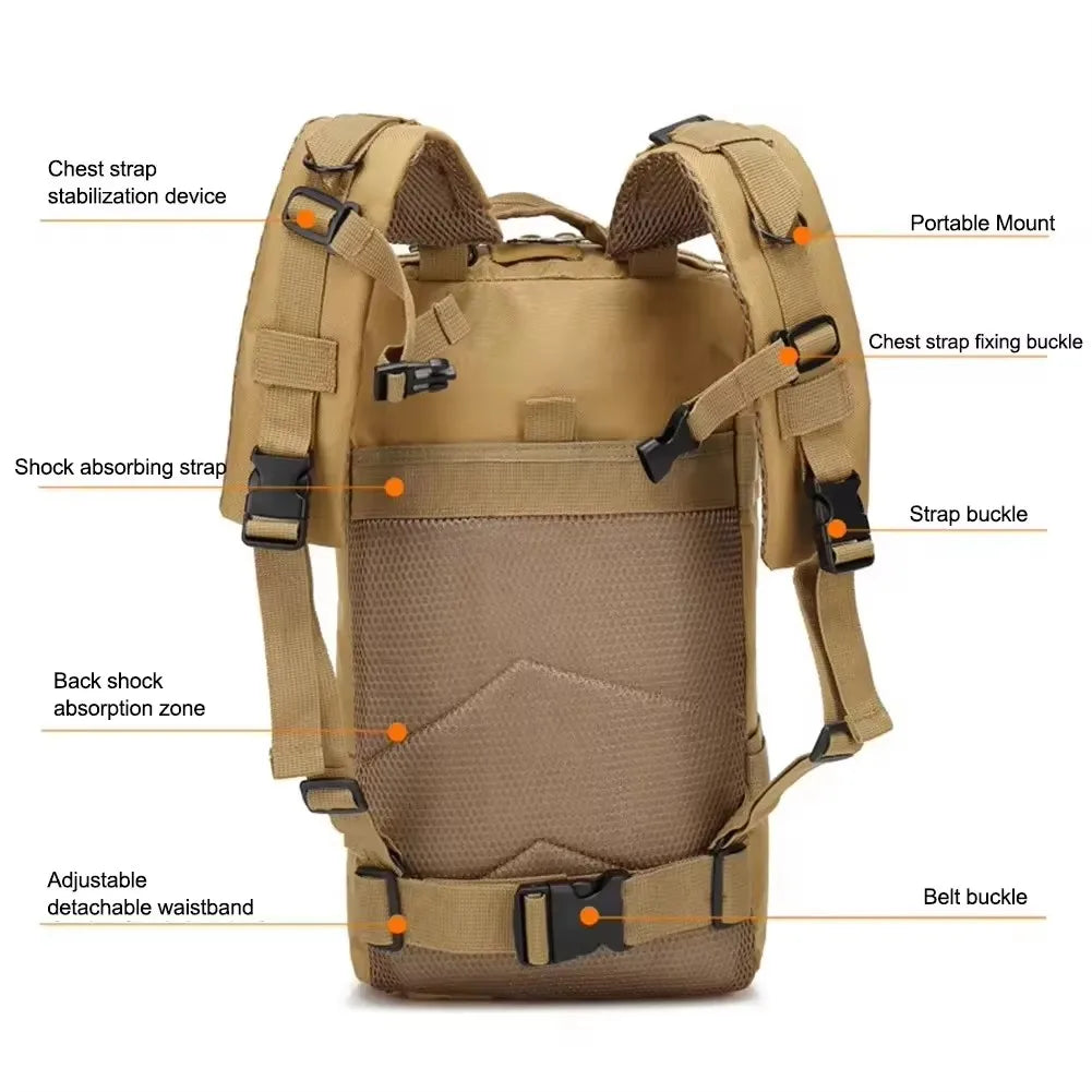 Tactical Camo Fishing Packs