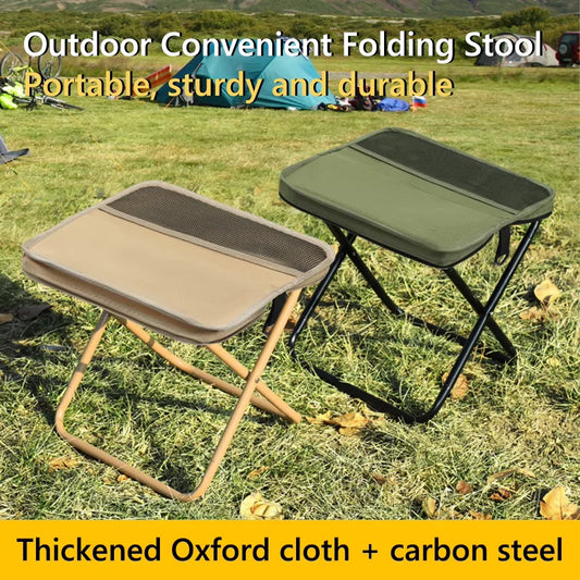 Outdoor Folding Backpack-Style Bench