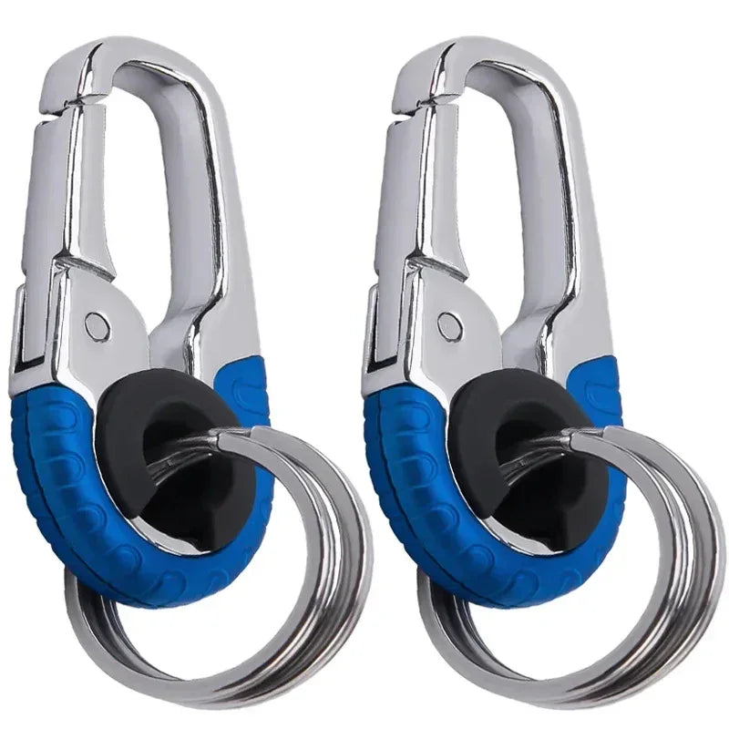 Keychain Buckle for Men Stainless Steel Outdoor Key Ring
