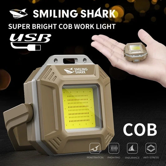 Smiling Shark TIP067 Mini COB Light for Adventure Nights