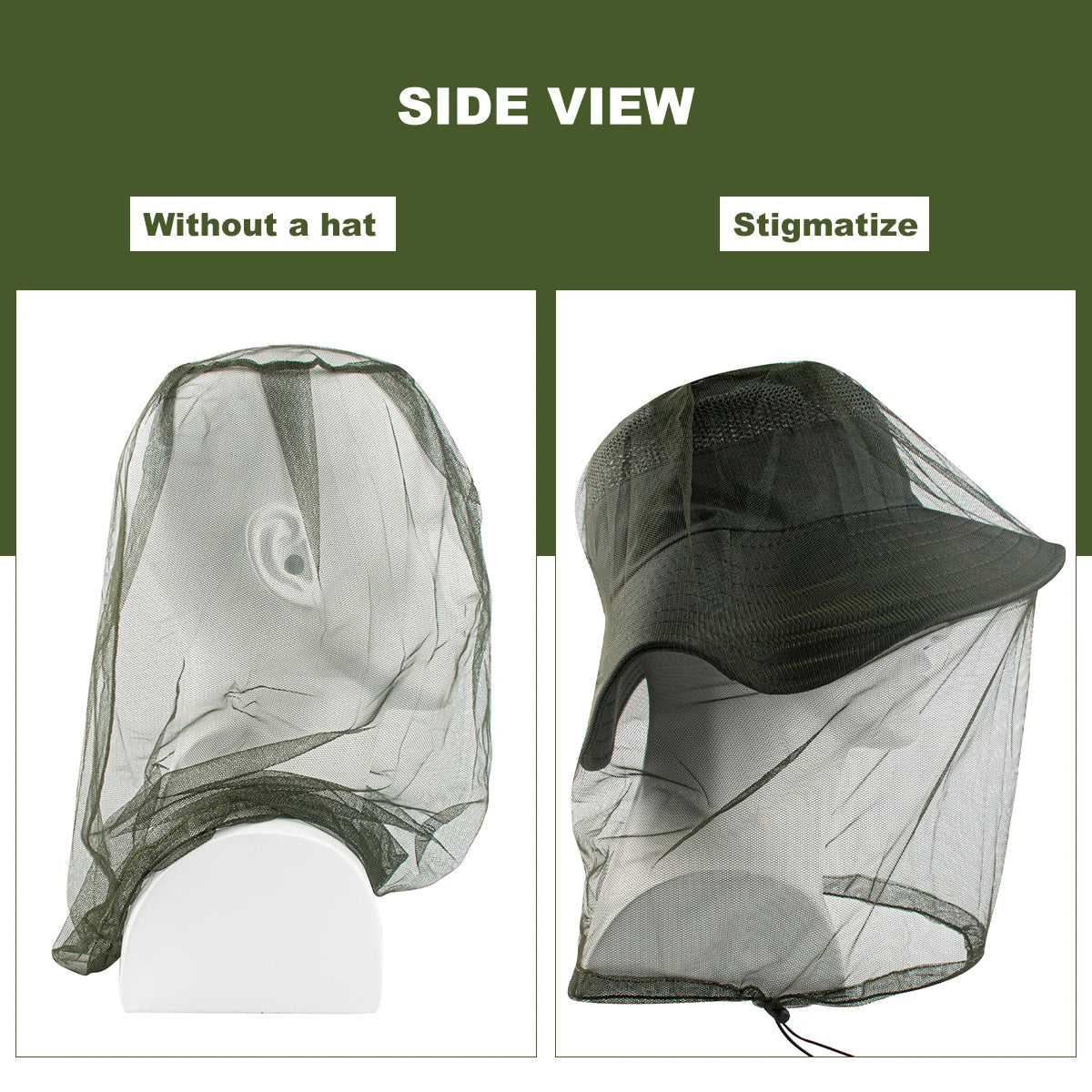 CampSafe Mosquito Head Net