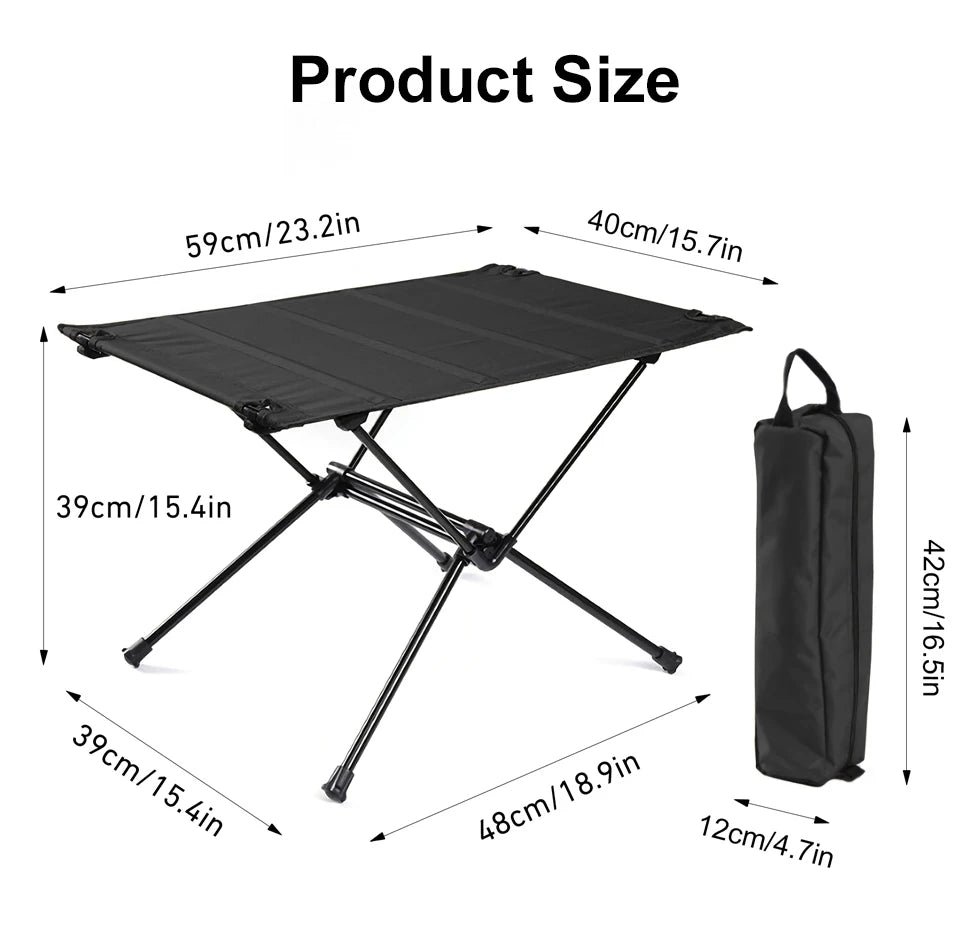 ChicCamp Roll-Up Table