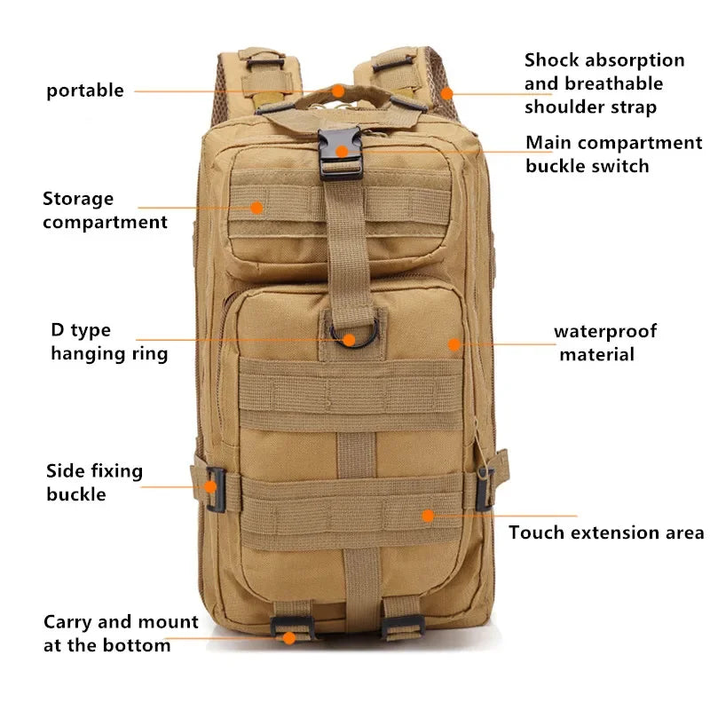 Tactical Camo Fishing Packs