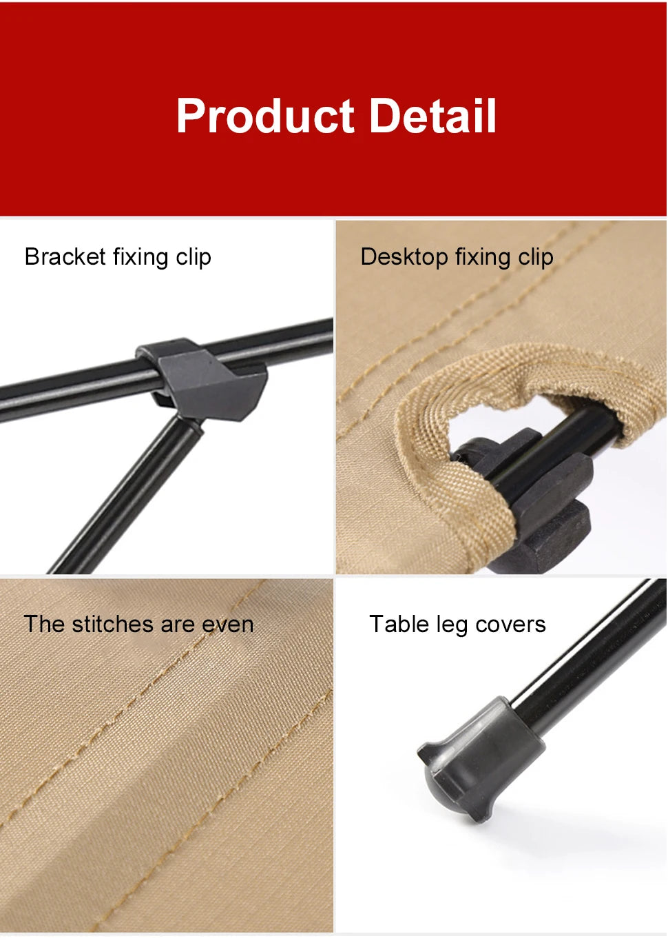 ChicCamp Roll-Up Table