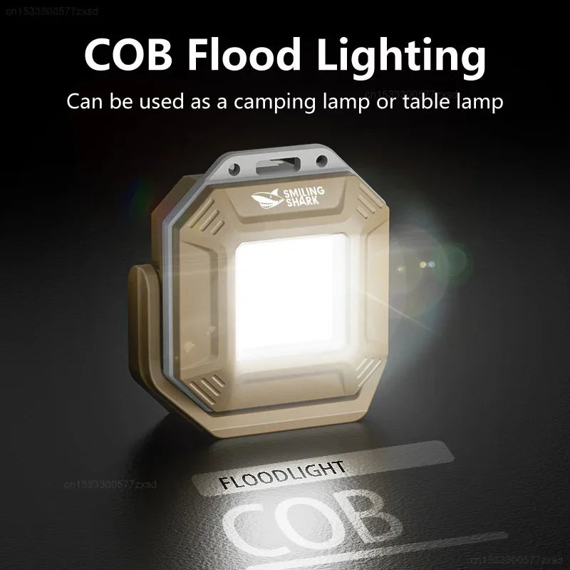 Smiling Shark TIP067 Mini COB Light for Adventure Nights