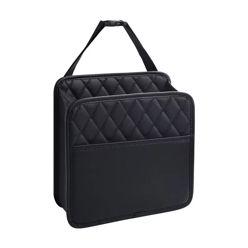 Car Organizer Multi-Functional Car Seat Storage Bag Waterproof Hanging Car Seat Organizer Garbage Bag Suitable for Most Car