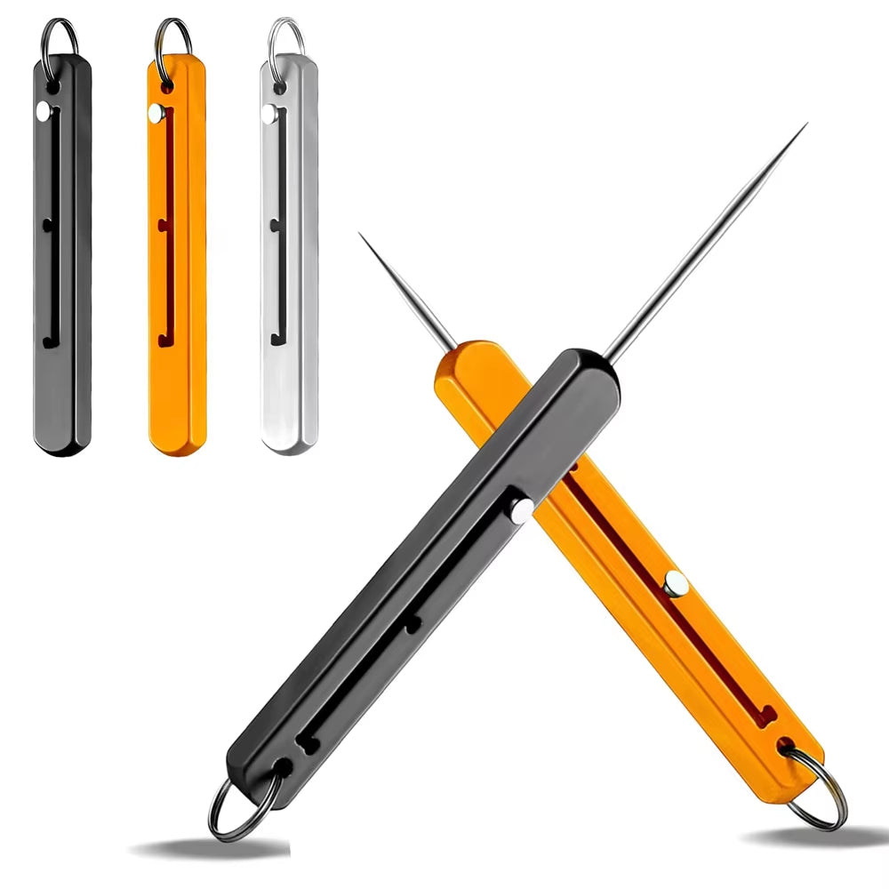 Portable Titanium Toothpicks Pocket Toothpick Metal Toothpick Holder Outdoor Picnic Camping Convenient High Quality Toothpick