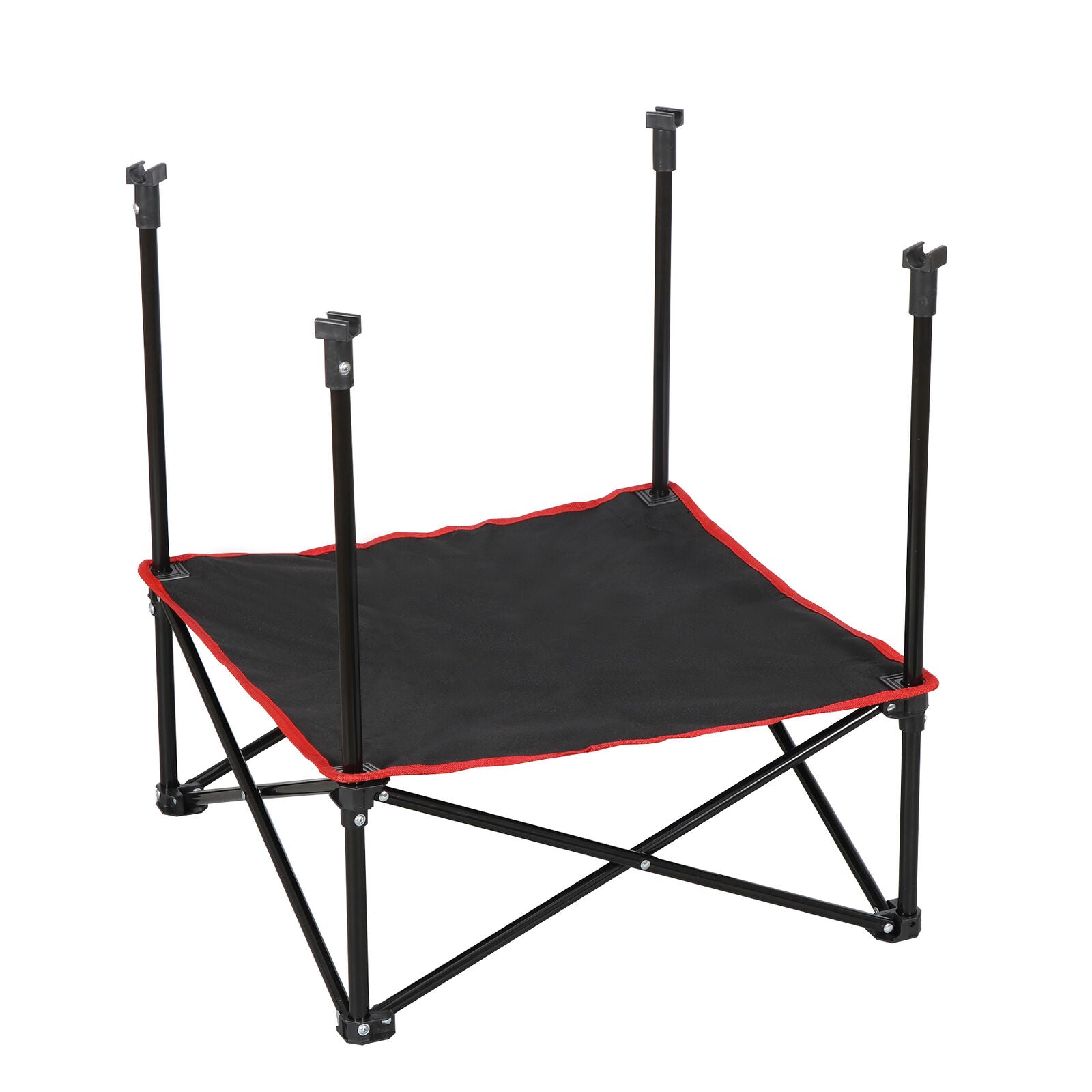 Folding Picnic Table Portable Outdoor Camping Table with 4 Cup Holders and Bags