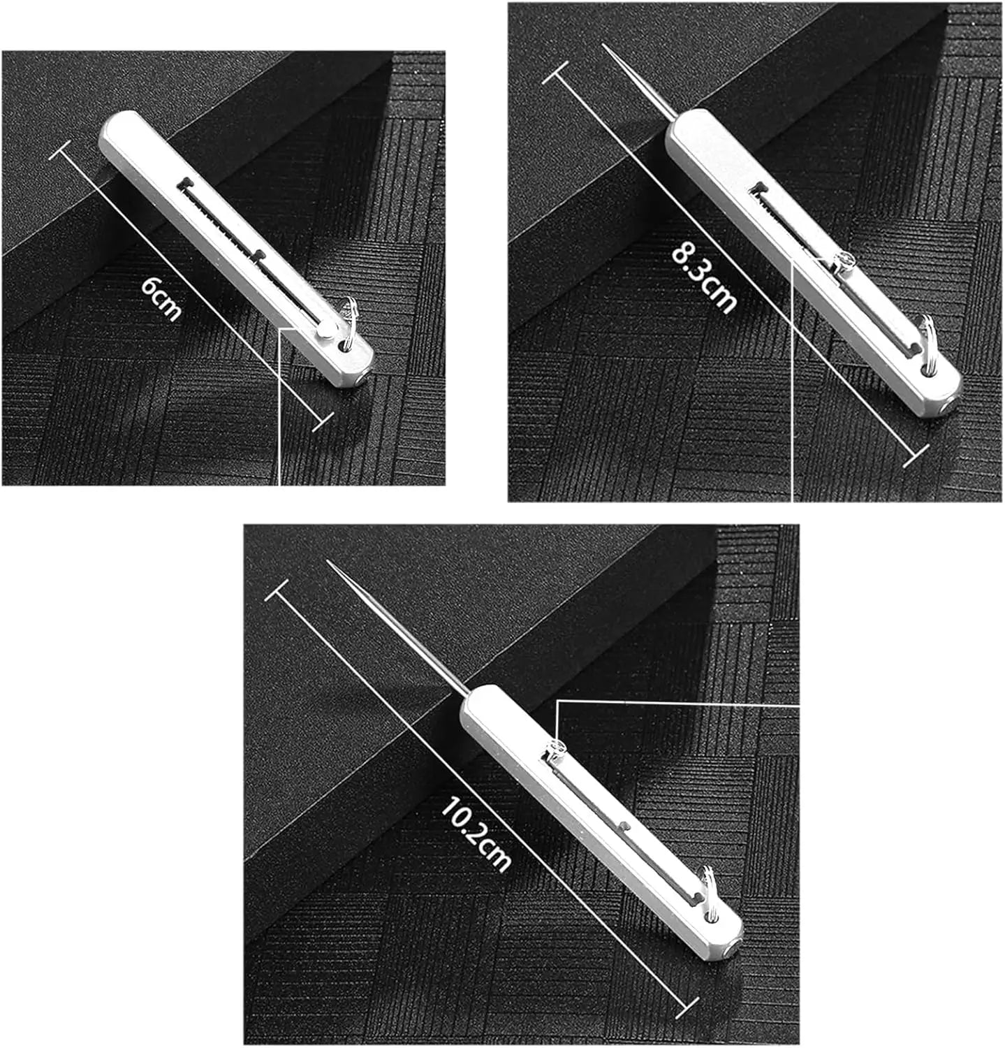 Titanium Toothpick Key Pendant