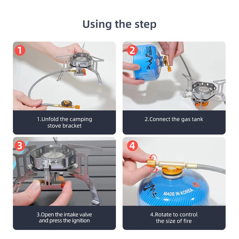 UltraHeat Campfire Gas Stove
