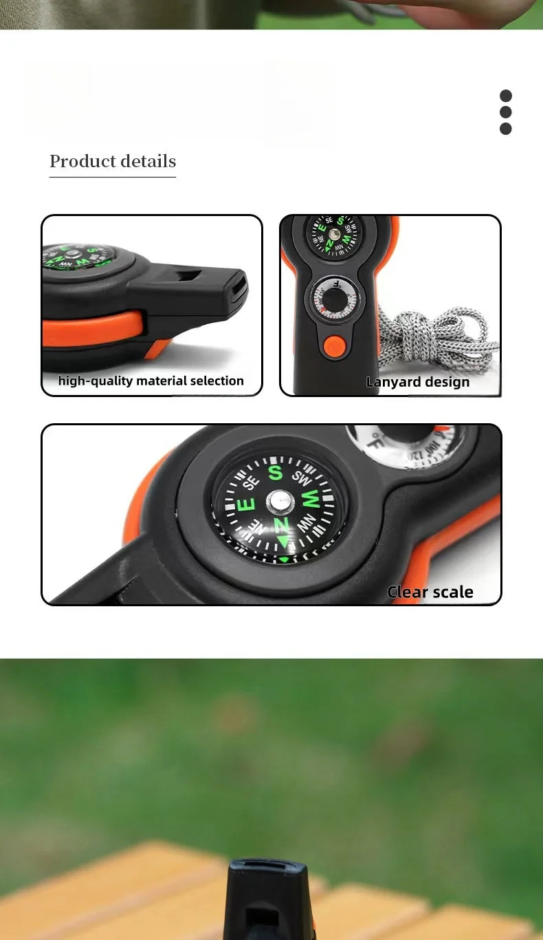 Survivor Style Whistle Tool