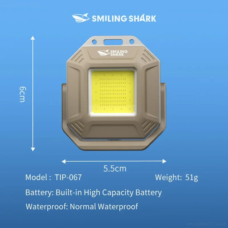 Smiling Shark TIP067 Mini COB Light for Adventure Nights