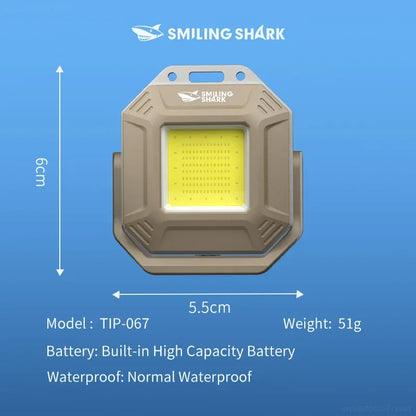Smiling Shark TIP067 Mini COB Light for Adventure Nights