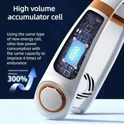 BreezeLoop Wearable Neck Fan