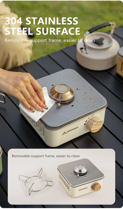 Mini Camping Gas Stove Portable Travel Picnic Butane Burner