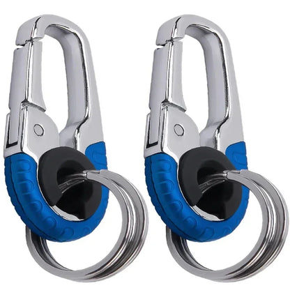 Keychain Buckle for Men Stainless Steel Outdoor Key Ring
