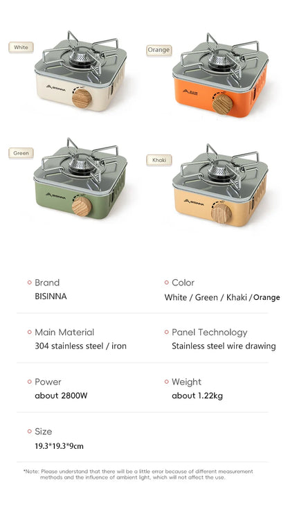 Mini Camping Gas Stove Portable Travel Picnic Butane Burner