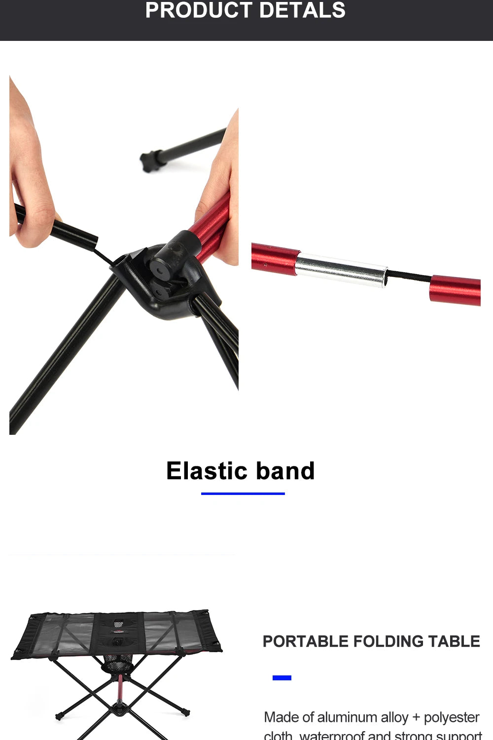 Foldable Outdoor Travel Table