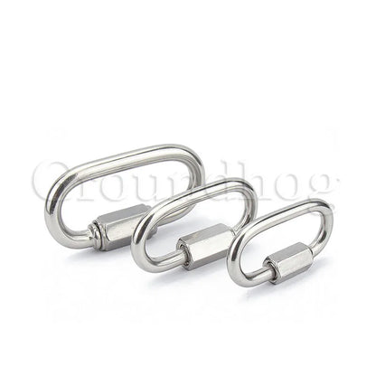 Sleek Steel Camping Clip