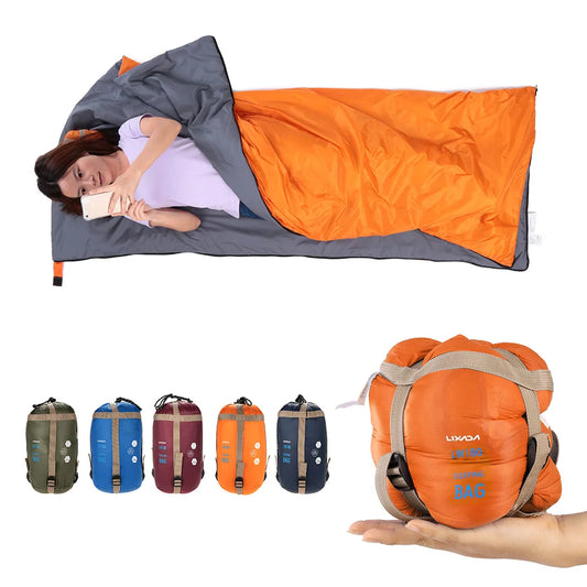 LIXADA 190*75cm Sleeping Bag for Camping & Adventure