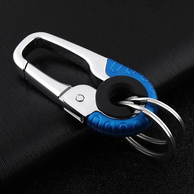 Keychain Buckle for Men Stainless Steel Outdoor Key Ring