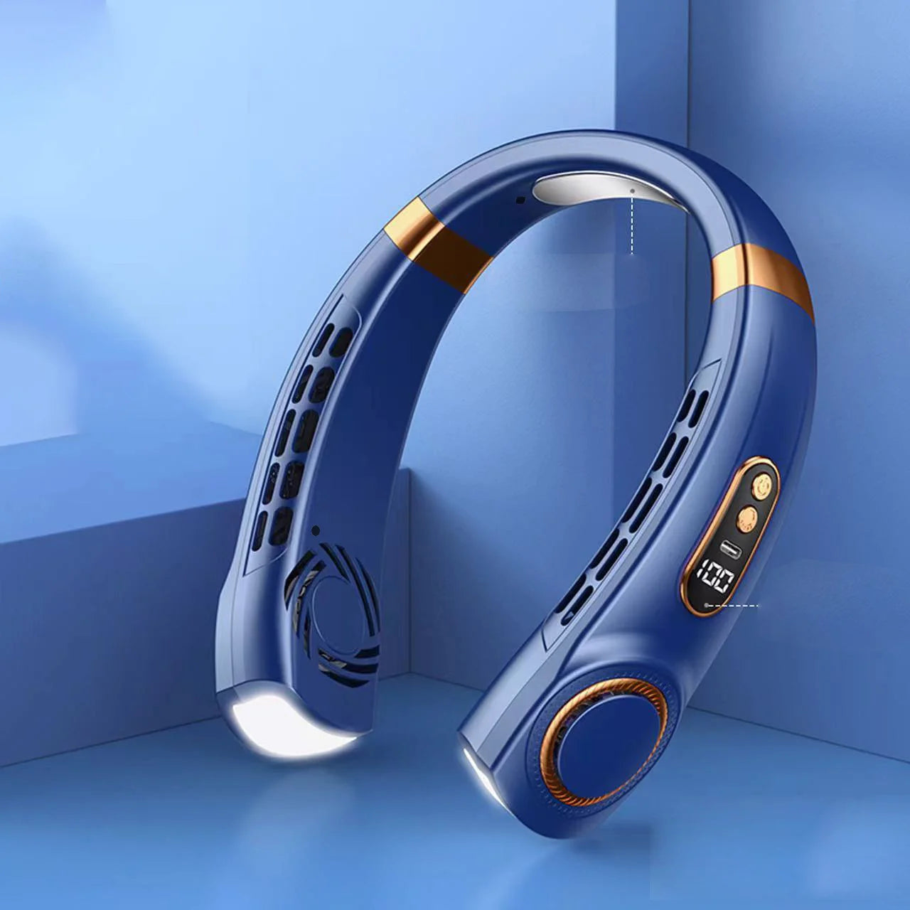 BreezeLoop Wearable Neck Fan