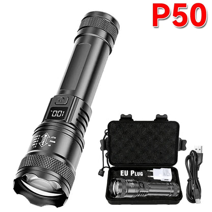 2000LM Ultra Bright P50 LED Flashlight Emergency Torch