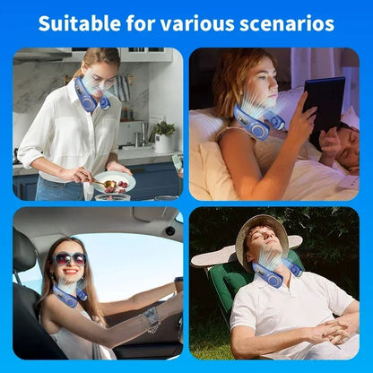 BreezeLoop Wearable Neck Fan