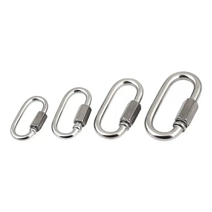 Sleek Steel Camping Clip
