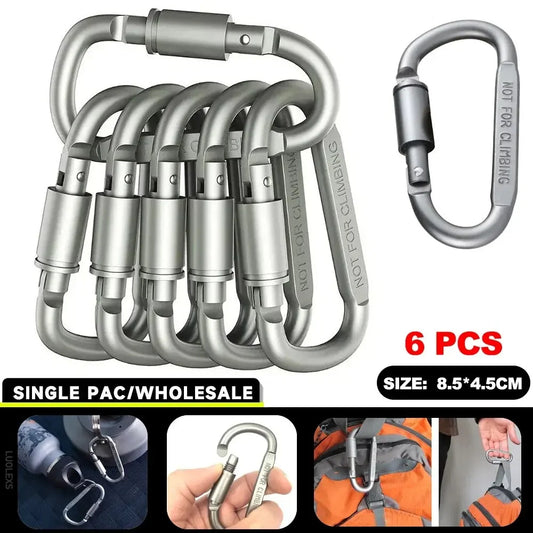 Tactical Carabiner Clip Set
