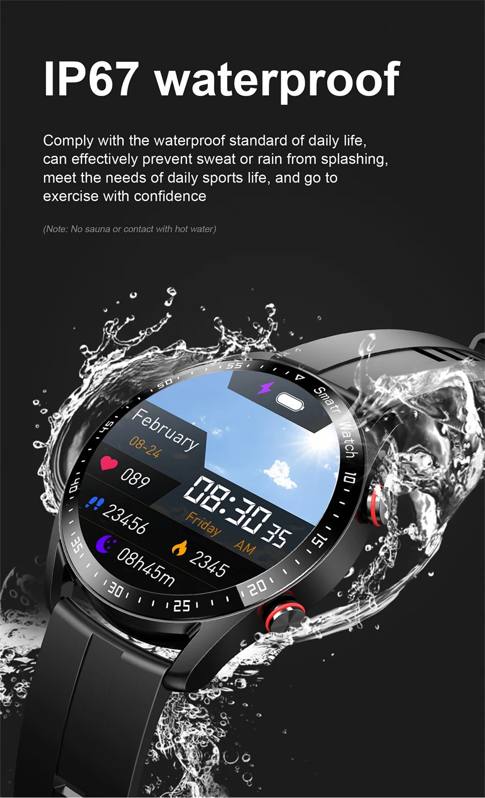 2025 New Outdoor Sports Smart Watch Men GT Series