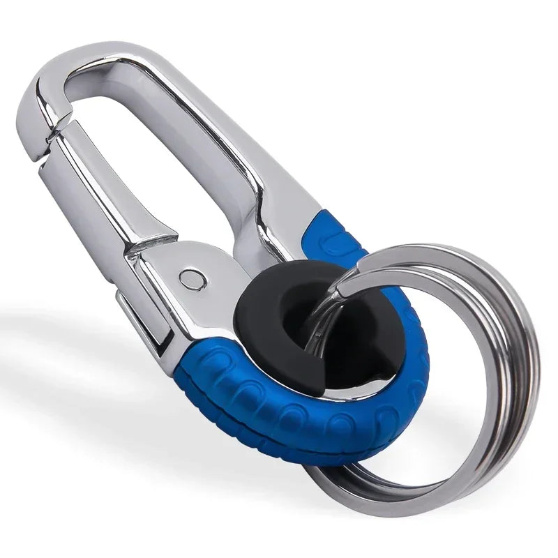 Keychain Buckle for Men Stainless Steel Outdoor Key Ring
