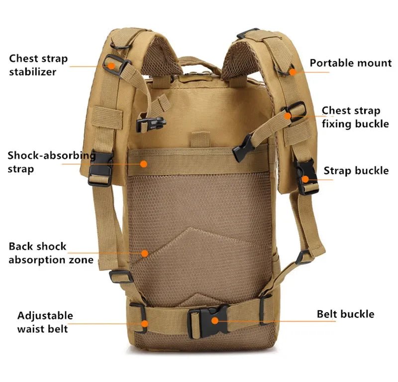 Tactical Camo Fishing Packs