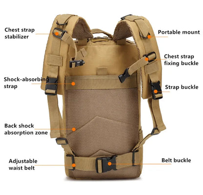 Tactical Camo Fishing Packs