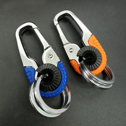 Keychain Buckle for Men Stainless Steel Outdoor Key Ring