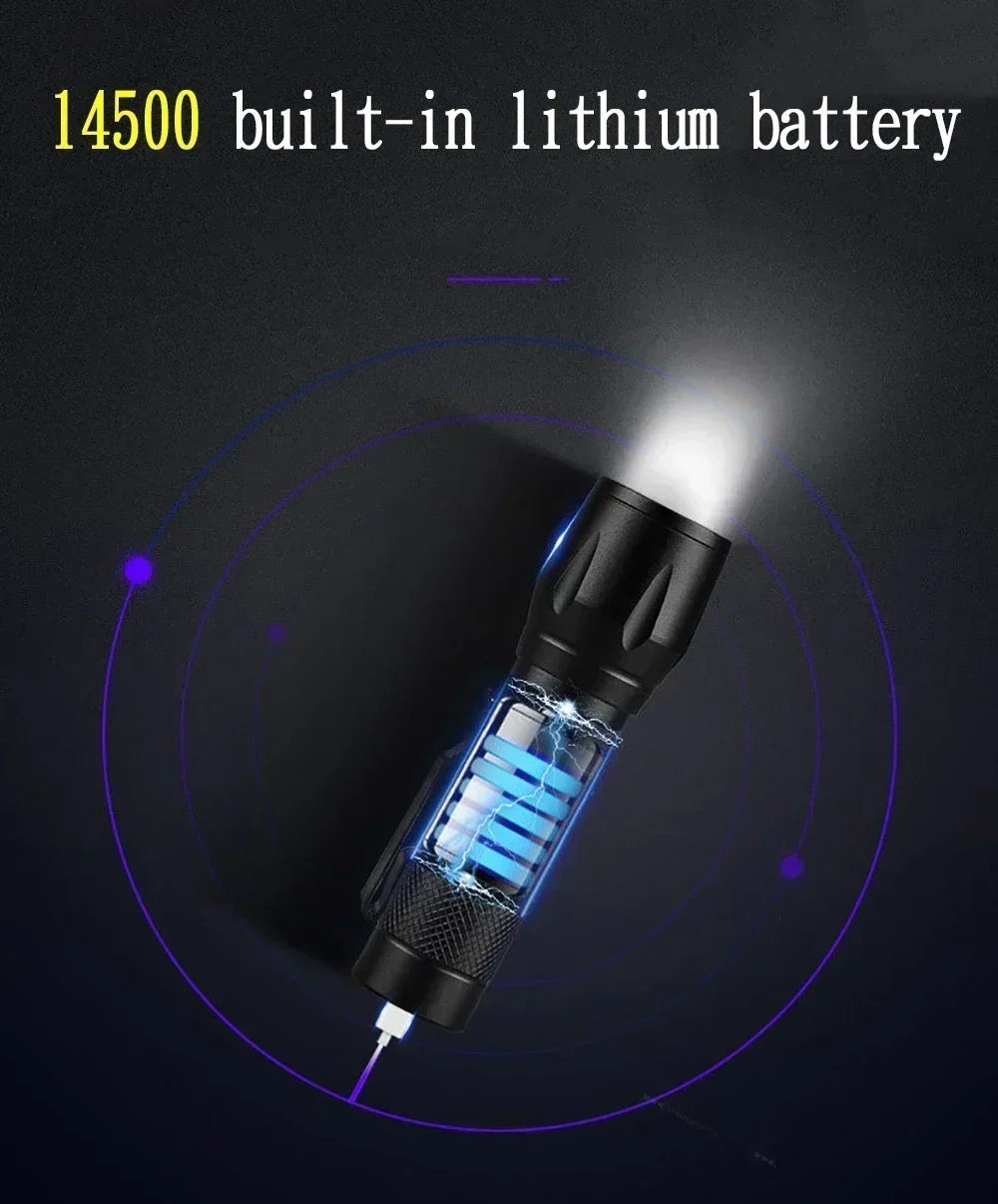 2000LM Ultra Bright P50 LED Flashlight Emergency Torch