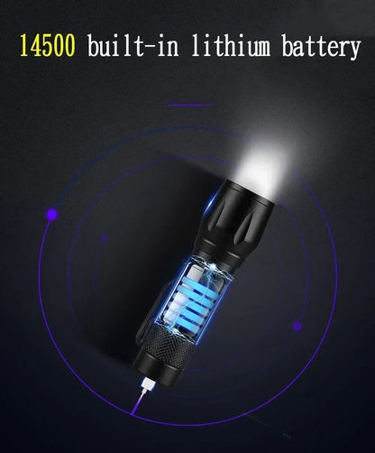 2000LM Ultra Bright P50 LED Flashlight Emergency Torch