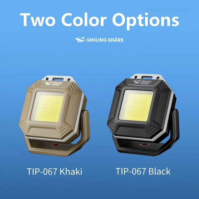 Smiling Shark TIP067 Mini COB Light for Adventure Nights