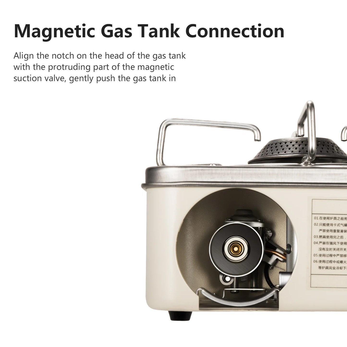 Mini Camping Gas Stove Portable Travel Picnic Butane Burner