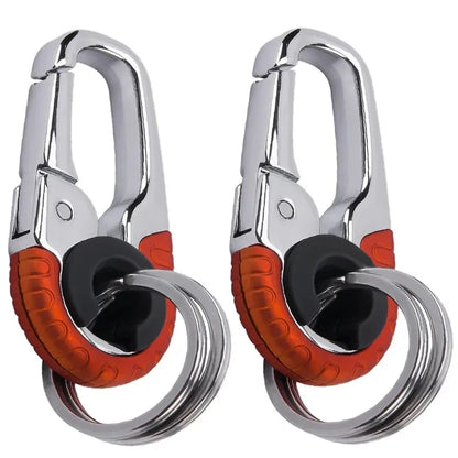Keychain Buckle for Men Stainless Steel Outdoor Key Ring