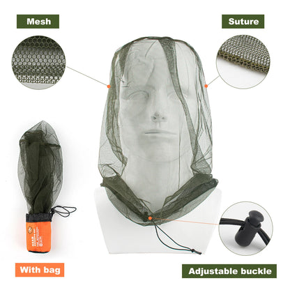 CampSafe Mosquito Head Net