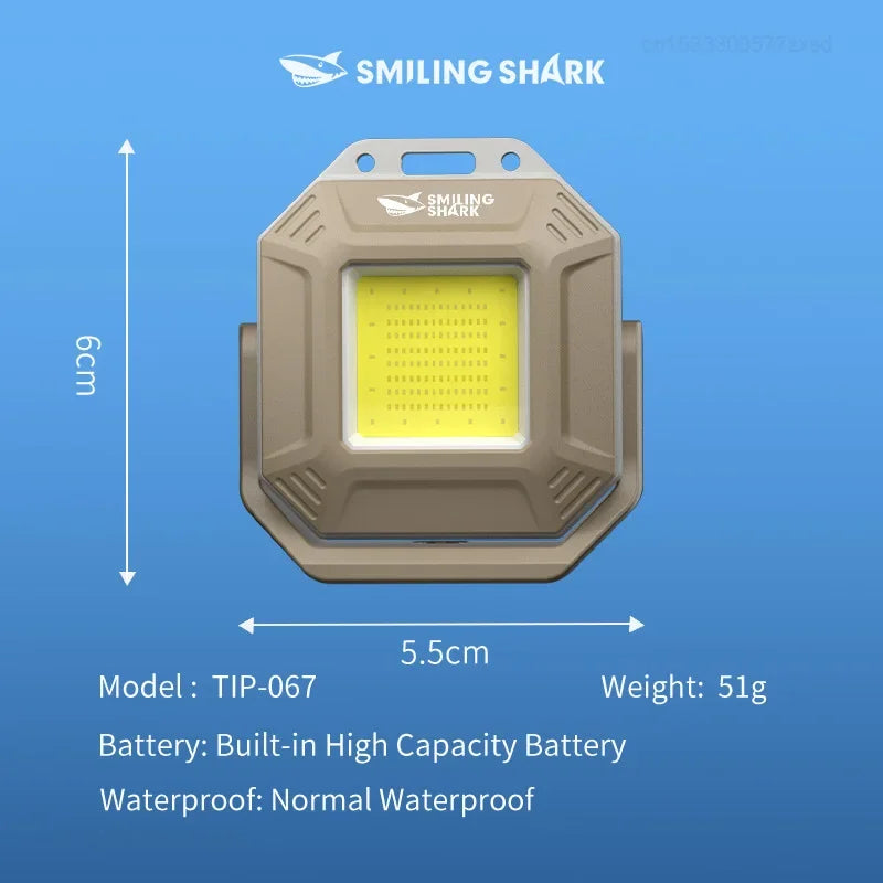 Smiling Shark TIP067 Mini COB Light for Adventure Nights