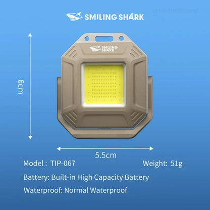 Smiling Shark TIP067 Mini COB Light for Adventure Nights