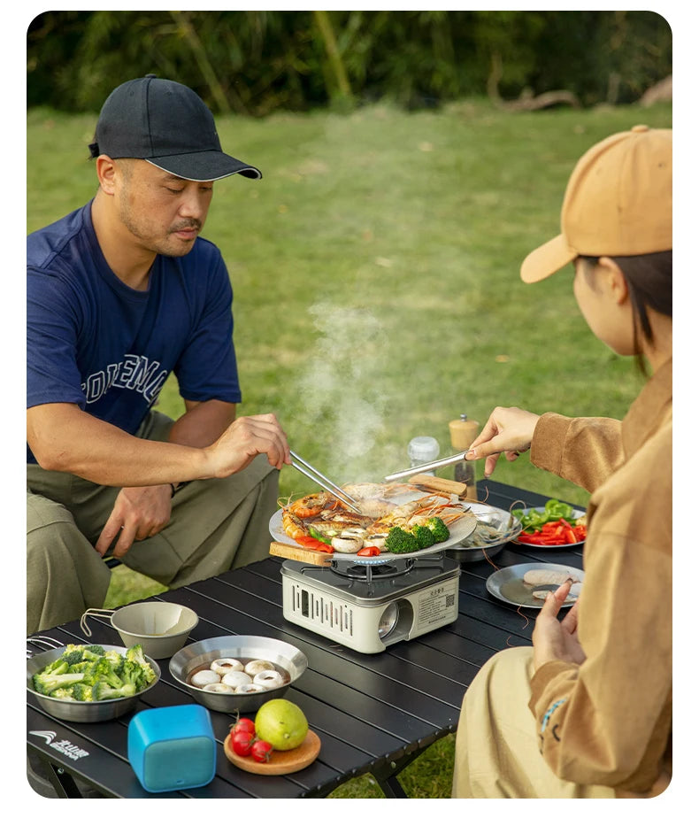Mini Camping Gas Stove Portable Travel Picnic Butane Burner