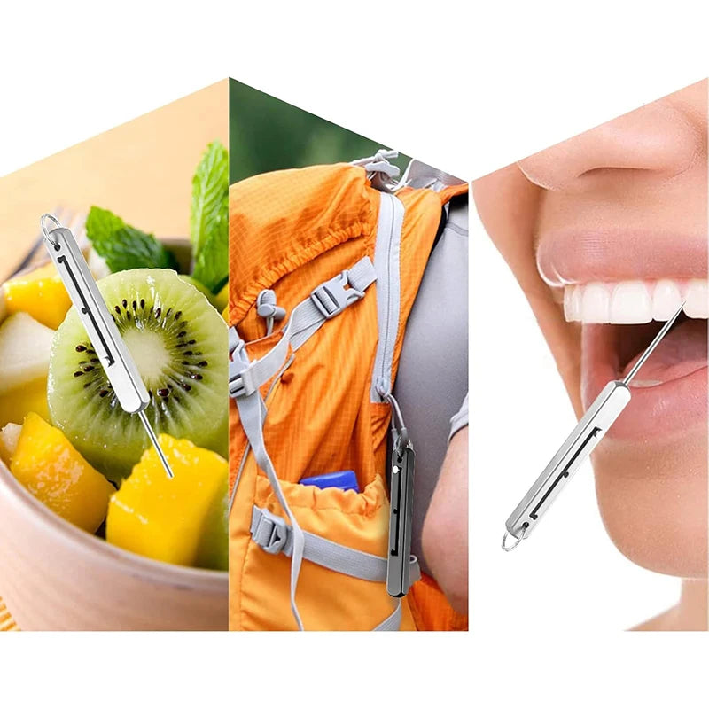 Titanium Toothpick Key Pendant