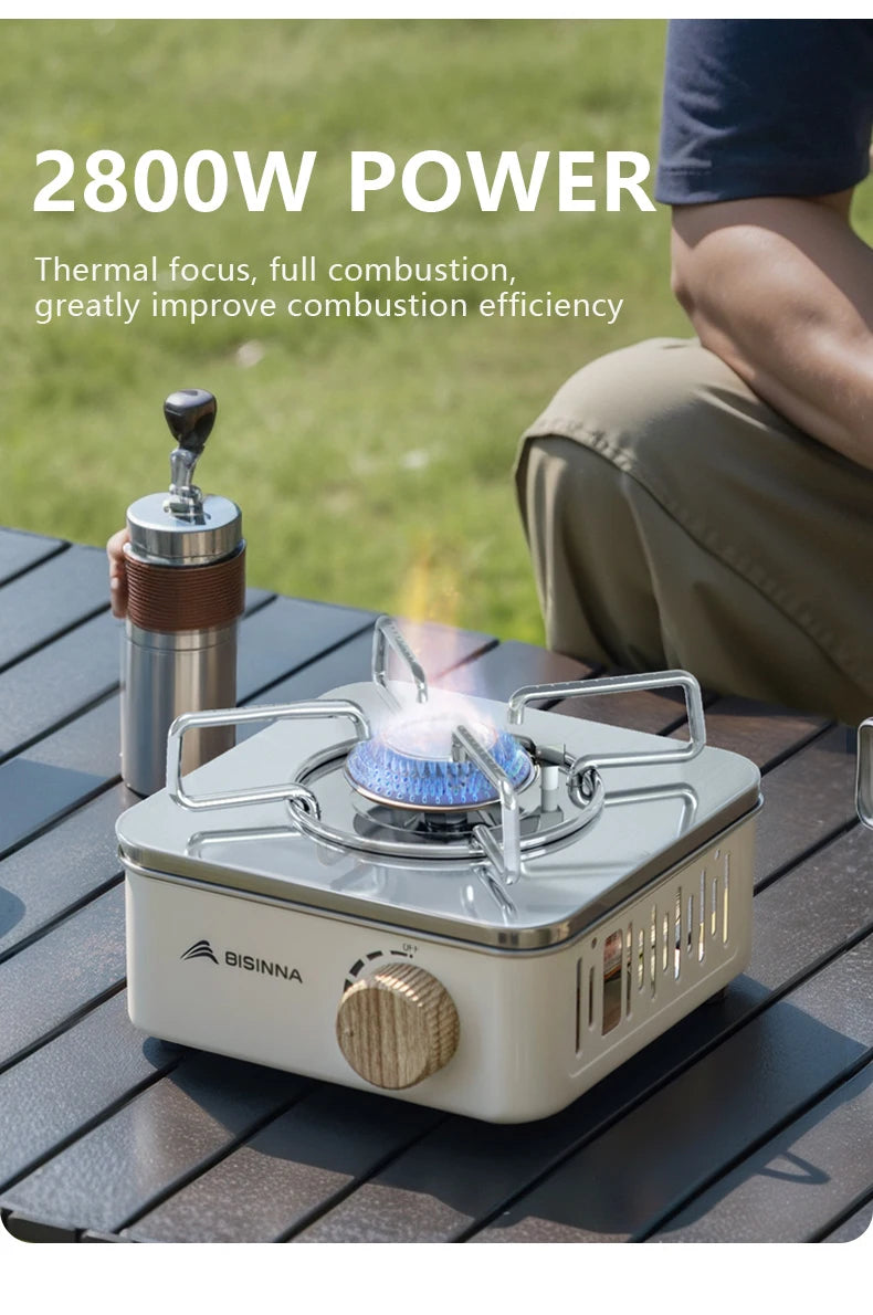Mini Camping Gas Stove Portable Travel Picnic Butane Burner
