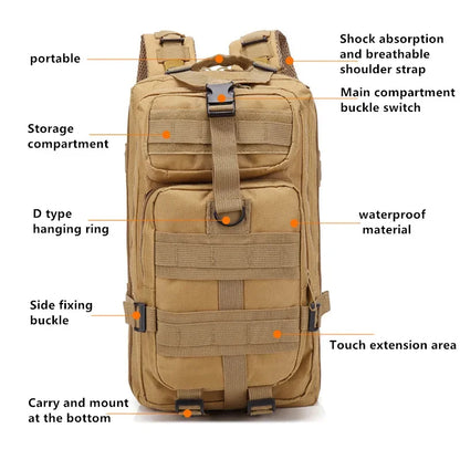 Tactical Camo Fishing Packs