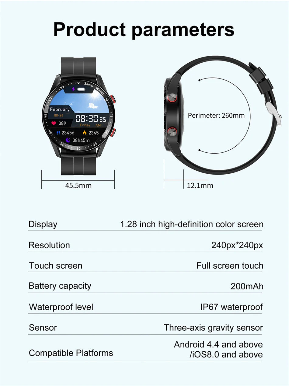 2025 New Outdoor Sports Smart Watch Men GT Series
