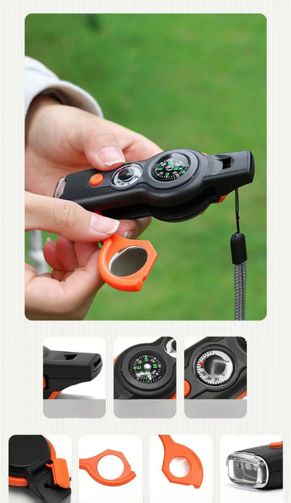 Survivor Style Whistle Tool